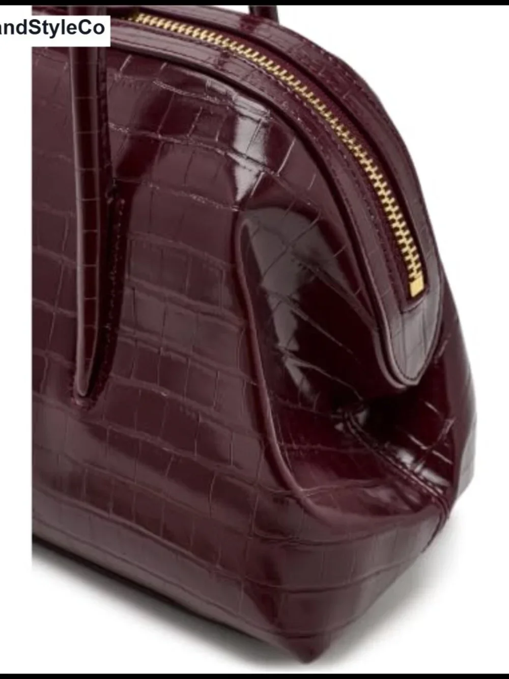 JW PEI Aveline Shoulder Bag Faux Leather Croc Embossed